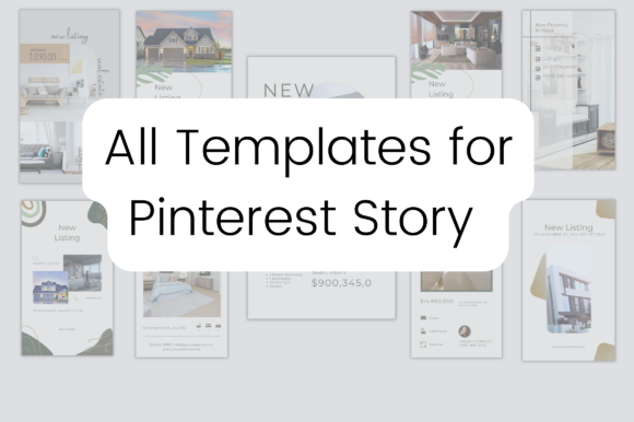 50 Pinterest Story Templates for Realtor