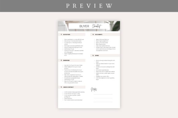 Buyer Checklist Real Estate Flyer: Pro Graphics Review