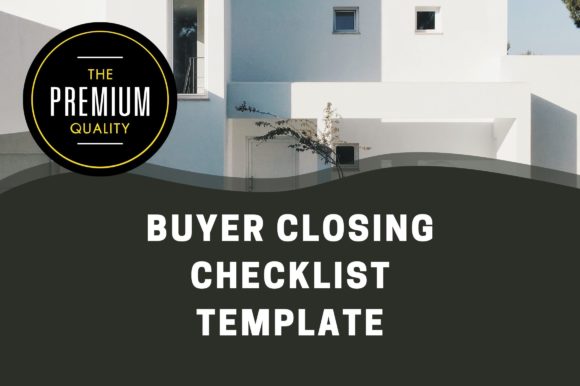 Buyer Closing Checklist for Realtor Graphics Review