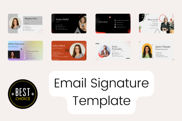 Editable Email Signature Templates Gmail