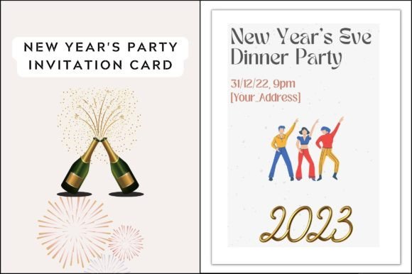 Editable Party Invite Card: Graphics for Every Brand