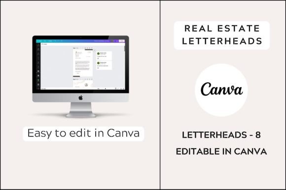 Editable Real Estate Letterhead Template