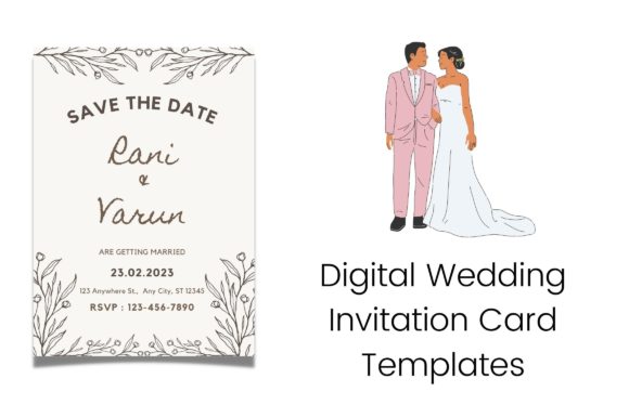 Editable Wedding Invitation Templates