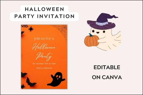 Free Halloween Party Invitation Graphics