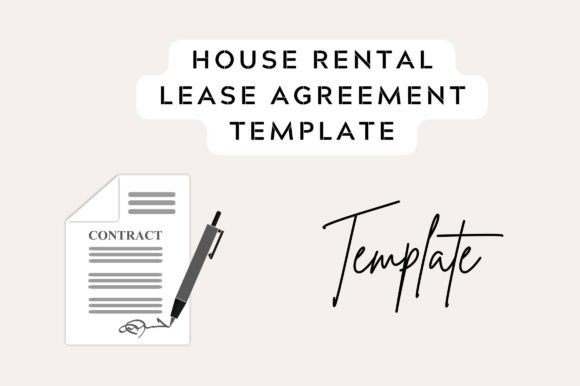 House Rental Lease Contract Template Graphics