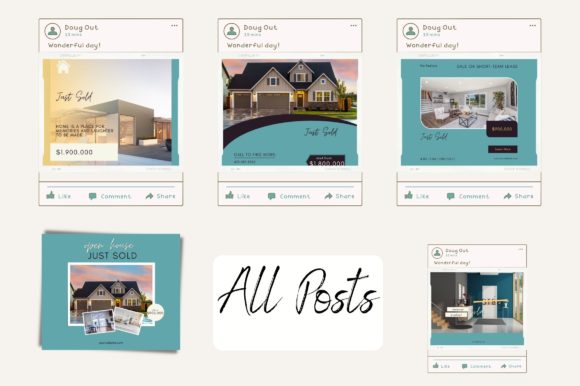Just Sold Facebook Posts for Realtors