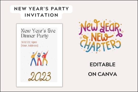Party Invitation Card Graphics Freebies
