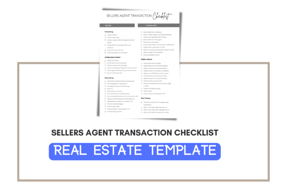 Premium Sellers Agent Transaction
