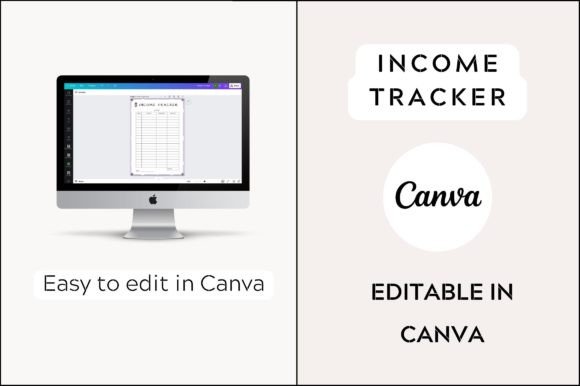 Printable Income Tracker for Graphic Templates