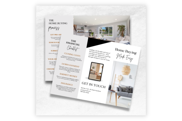 Real Estate Home Buying Graphics & Print Templates
