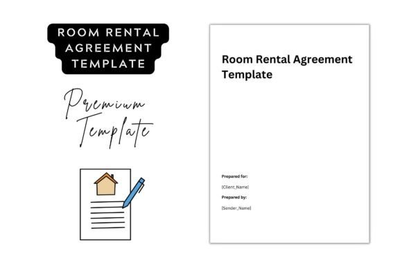 Simple Room Rental Contract Printable Graphics