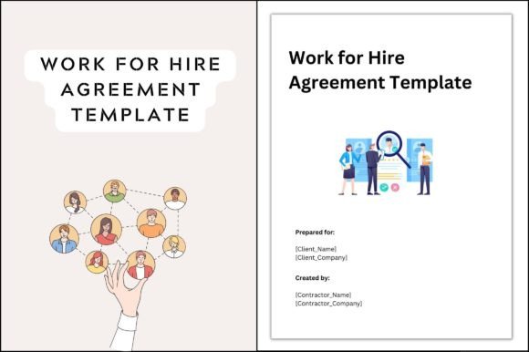 Work for Hire Contract Template Graphics